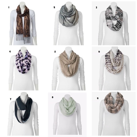 Apt. 9 Accessories Brand Name Scarves For 1 Or 2 For 15 Poshmark